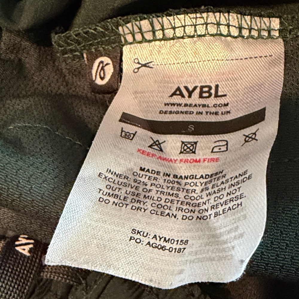 AYBL  Core 7” Men's Dark Green Athletic Shorts - Picture 7 of 8
